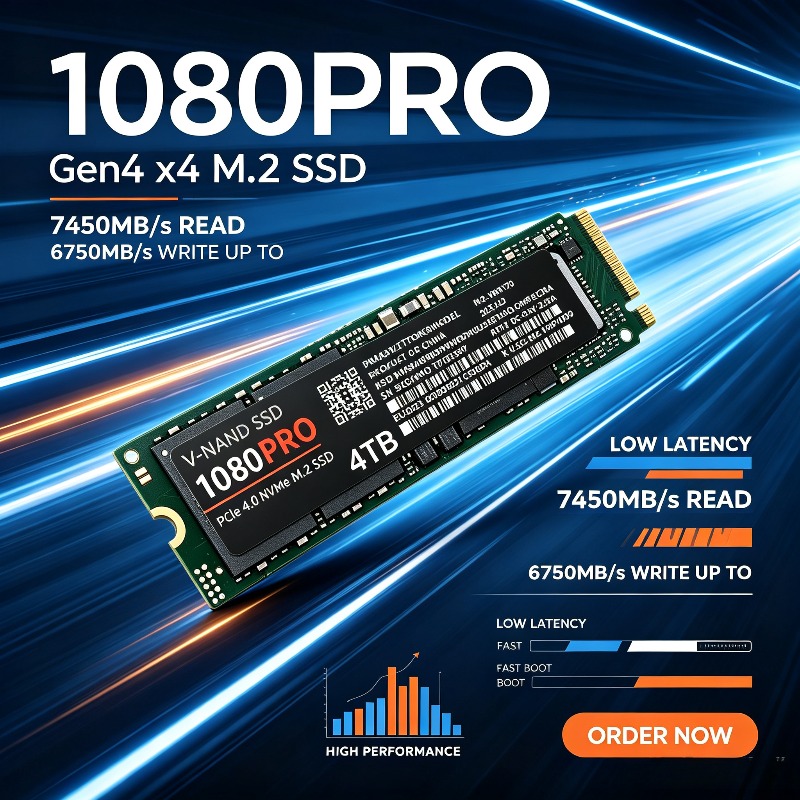 M.2 Nvme 4Tb Pcie 4.0 Ssd - Oryginalny 1080Pro 512GB-4TB PCIe NVMe 4.0