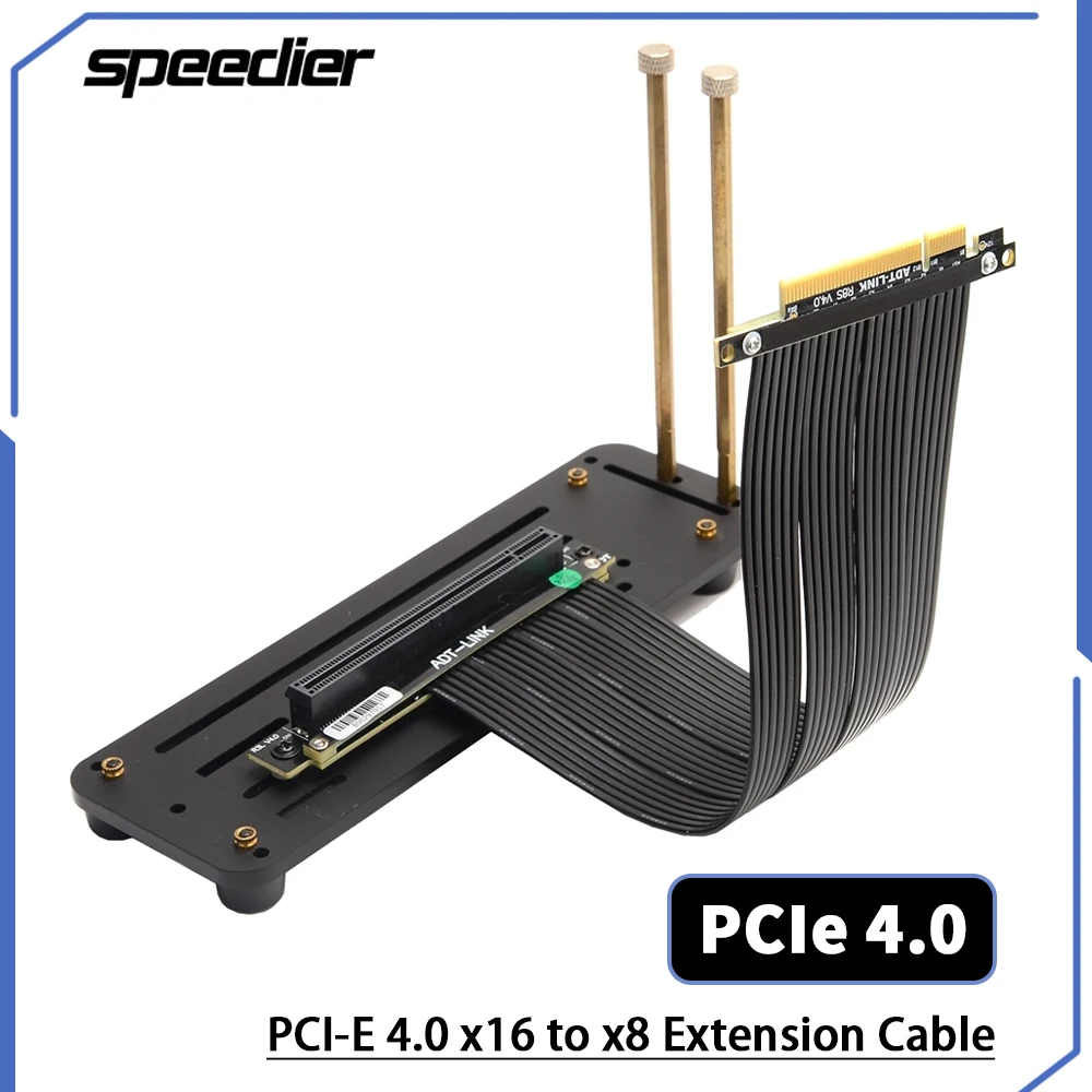 Pcie 4.0 X16 Riser Cable 90 Degree - Riser PCI Express 4.0 X8 do