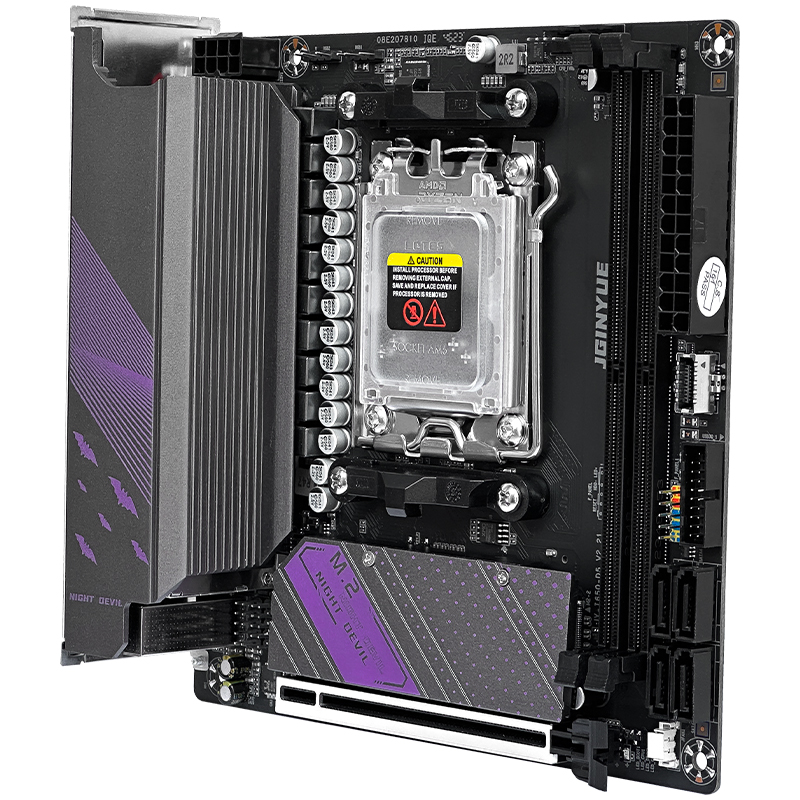 B650 Itx Motherboard Wifi - Płyta główna JGINYUE AM5 obsługuje procesory