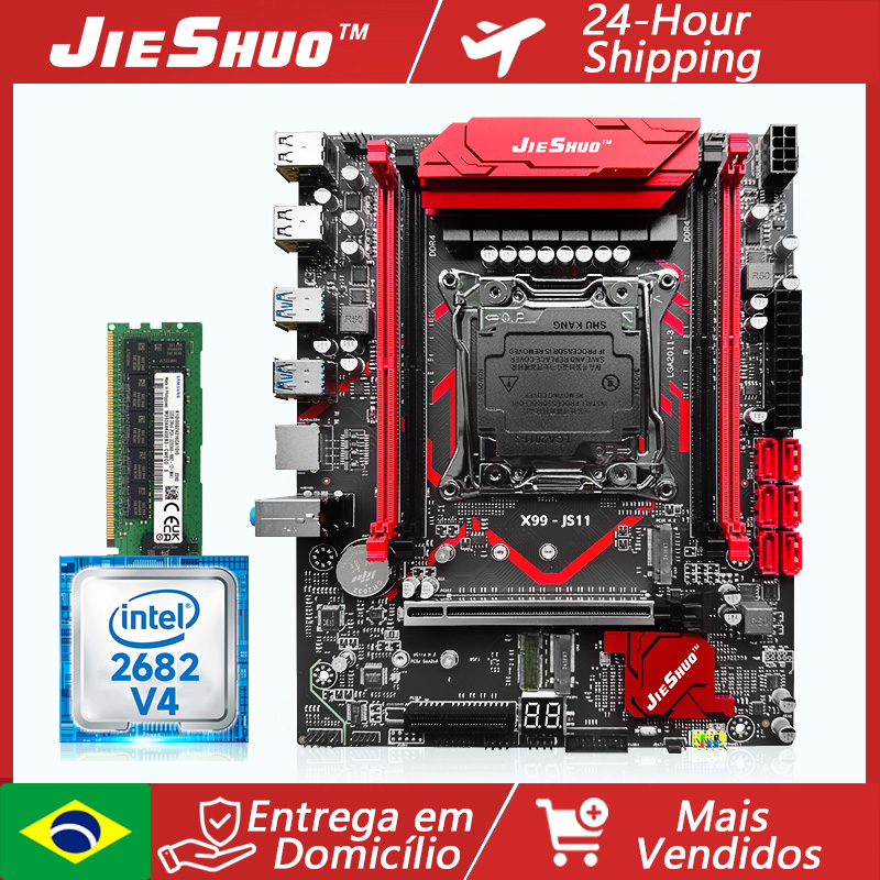 X99-JS11 LGA 2011-3 + Xeon E5- – X99 Dual Cpu Motherboard Combo recenzja i cena