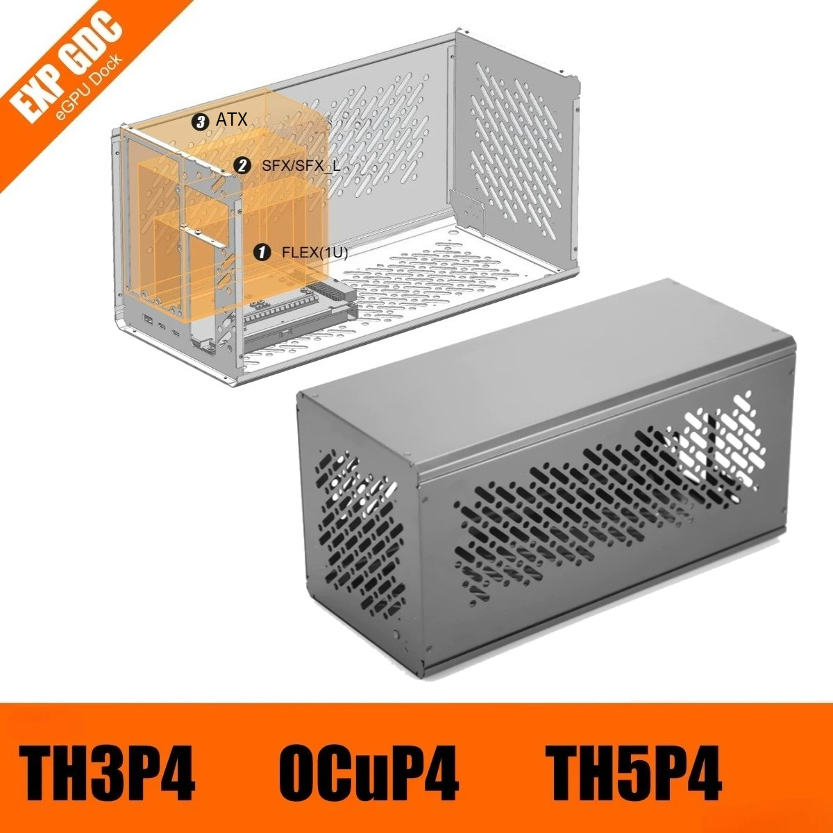 Metalowa obudowa/rama dla TH3P – External Gpu Dock Pcie 4.0 Oculink recenzja i cena