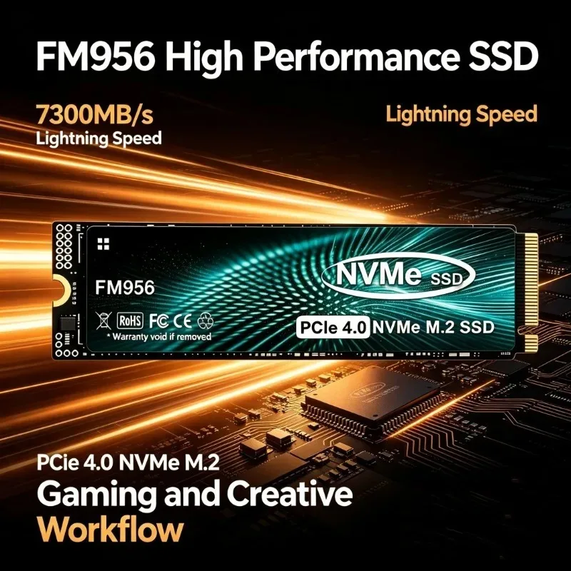 Oryginalny dysk SSD FM956 M.2  – M.2 Nvme 4Tb Pcie 4.0 Ssd recenzja i cena