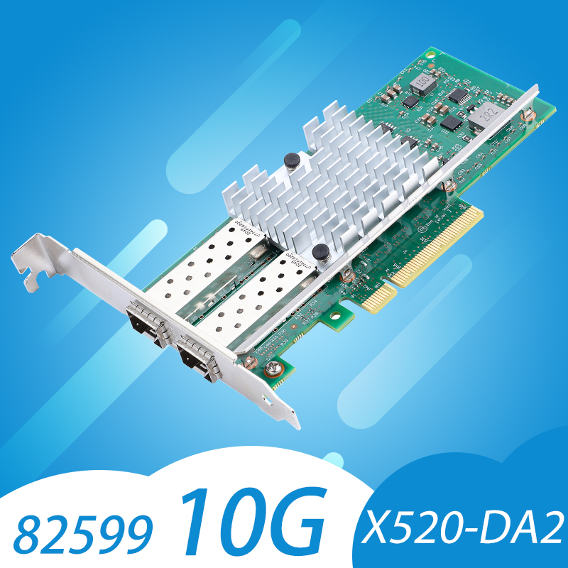 Karta sieciowa Intel X520-DA2  – 10Gb Sfp+ Pcie Network Card Dual Port recenzja i cena