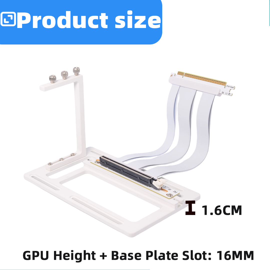 Kabel Riser PCIe 5.0 / 4.0 / 3 – Pcie 4.0 X16 Riser Cable 90 Degree recenzja i cena