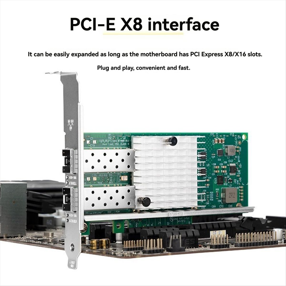 Stable- X520-DA1 10Gb SFP+ Dwu – 10Gb Sfp+ Pcie Network Card Dual Port recenzja i cena