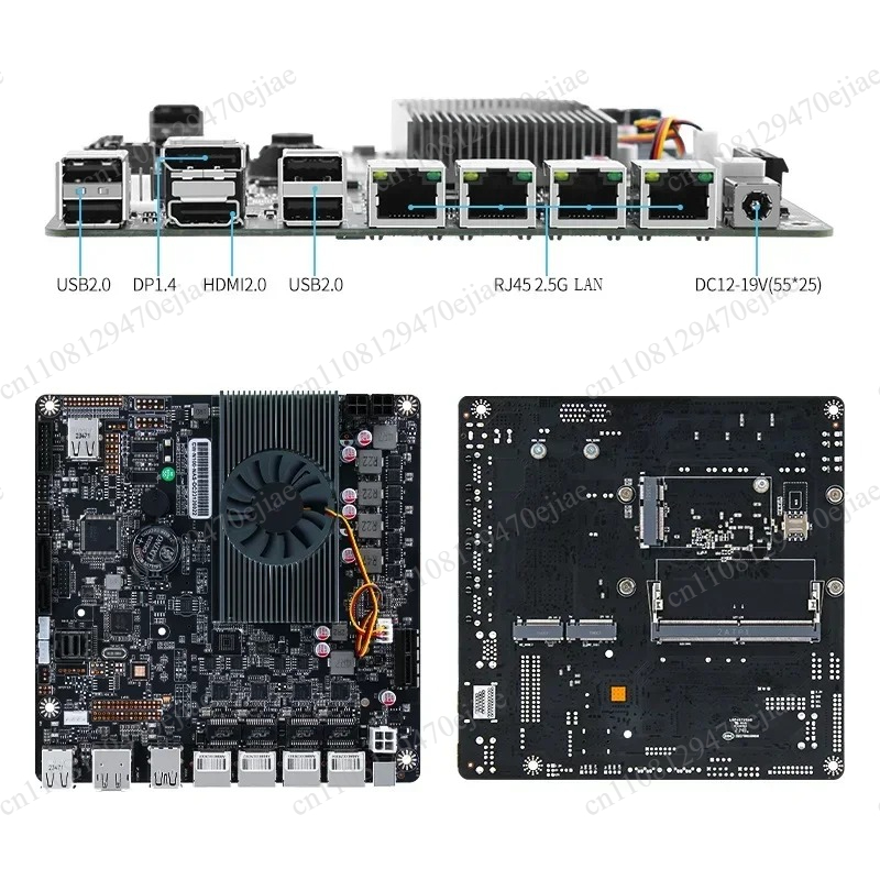 Płyta główna NAS N100 6-Bay Mi – Nas Motherboard N100 6 Sata recenzja i cena