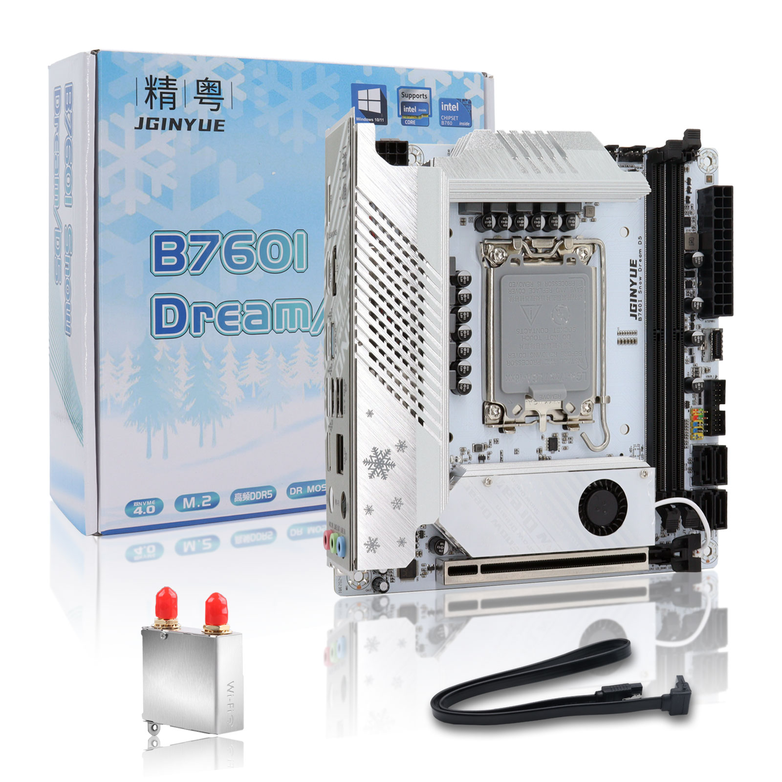 Płyta główna B760i ARGB WIFI D – Lga 1700 Ddr5 Itx Motherboard recenzja i cena